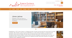 Desktop Screenshot of libroslatinos.com