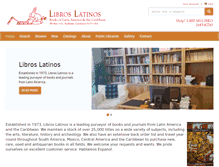 Tablet Screenshot of libroslatinos.com